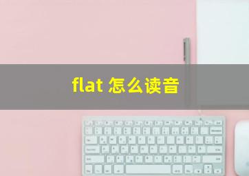 flat 怎么读音